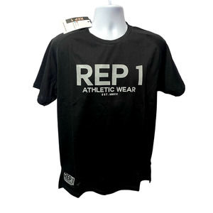 REP 1 Athletic Wear 1 Black Shirt size Large